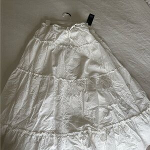 Wild Fable White Maxi Skirt